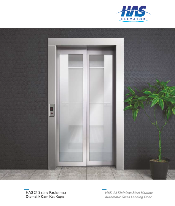 has panoramic stainless steel